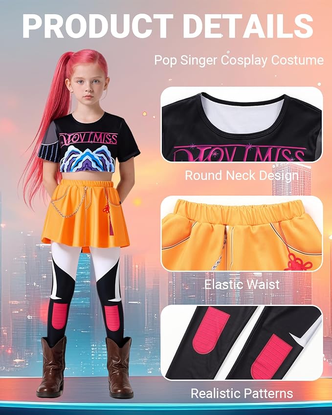 Mira Demon Hunters Halloween Costume